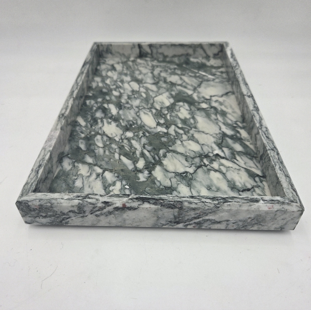 Marble Tray Cyan-Green Table Decor - Picture 6 of 12